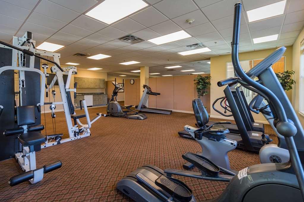 Vacation Village In The Berkshires 핸콕 시설 사진 A typical gym